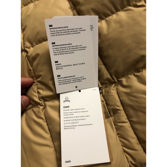 The North Face Men Lhotse Reversible Hooded Insulated Puffer Jacket Khak… - Picture 7 of 9